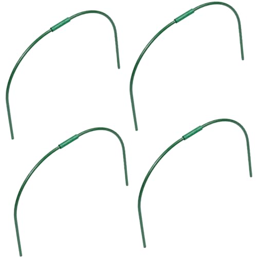 Abaodam 4 Sätze Teiliges Pflanzenschutzgestell aus Robustem Material Bogenförmige Gartenreifen für Gewächshaus Frostschutz und Insektenschutz für Pflanzenstütze und Gewächshaus im Garten von Abaodam