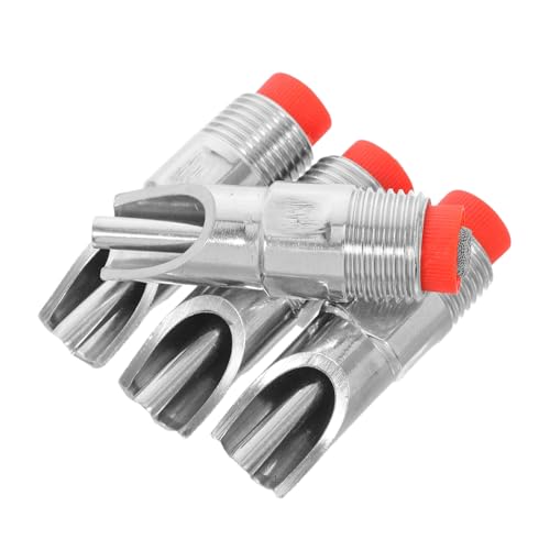 Abaodam 4 Stück Automatischer Edelstahl Tränkenippel für Ferkel Wasseranschluss Wassersparendes Bewässerungssystem für Schweine und Ziegen Robuste Wartungsarme Tränke für Abaodam 4 Stück Automatischer Edelstahl Tränkenippel für Ferkel Wasseranschluss Wassersparendes Bewässerungssystem für Schweine und Ziegen Robuste Wartungsarme Tränke für von Abaodam