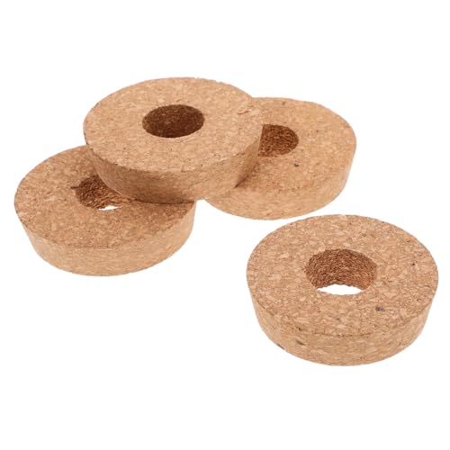 Abaodam 4 Stück Hydroponischer Vase -Block Terrarienglas Vermehrung Hydrokultur-töpfe Hydroponischer Vasendeckel Deckel Für Vasenpflanzer Wachsend Geformt Holz Khaki von Abaodam
