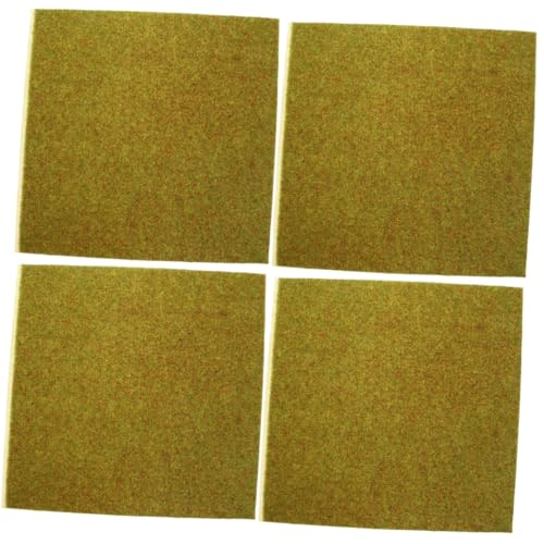 Abaodam 4 Stück Künstliche Grasmatte DIY Sand Board Turf aus Feine Verarbeitung Dekoratives Modellgras für Miniaturlandschaft Puppenhaus Garten und Festlayout Abaodam 4 Stück Künstliche Grasmatte DIY Sand Board Turf aus Feine Verarbeitung Dekoratives Modellgras für Miniaturlandschaft Puppenhaus Garten und Festlayout von Abaodam