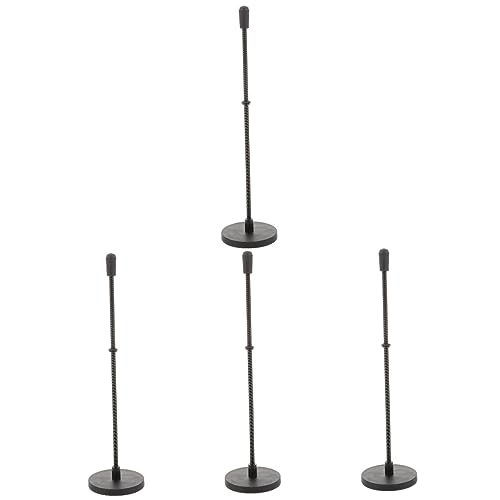 Abaodam 4 Stück Magnetischer Fahnenmast für Auto Praktische Fahnenhalterung Metallbasis für Flags Sicherer Halt für Sicherheits Team und Werbeflaggen für Feiertage und Veranstaltungen von Abaodam