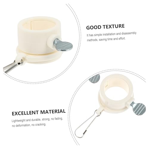 Abaodam 4 Stück Teiliges Fahnenmast Befestigungsringe aus Robustem Material Drehbare Flaggenhalter zur Vermeidung von Verheddern Wetterbeständig für Garten Außenfahnen Abaodam 4 Stück Teiliges Fahnenmast Befestigungsringe aus Robustem Material Drehbare Flaggenhalter zur Vermeidung von Verheddern Wetterbeständig für Garten Außenfahnen von Abaodam