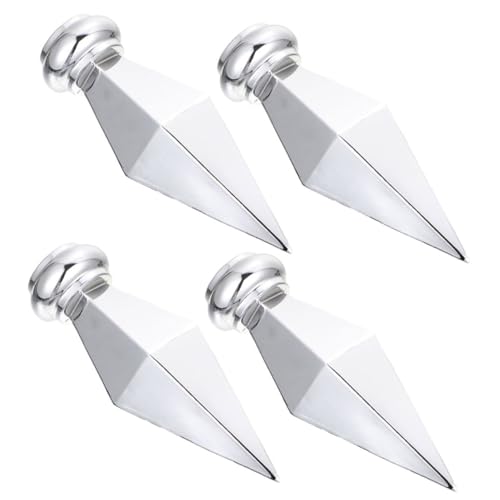 Abaodam 4 Stück Teiliges Fahnenmast Spitze aus Aluminiumlegierung Wetterfeste Flaggenmast Dekoration Langlebiger Flaggenkopf Ersatz für Außenbereich Einfache Installation Silberfarbene Abaodam 4 Stück Teiliges Fahnenmast Spitze aus Aluminiumlegierung Wetterfeste Flaggenmast Dekoration Langlebiger Flaggenkopf Ersatz für Außenbereich Einfache Installation Silberfarbene von Abaodam