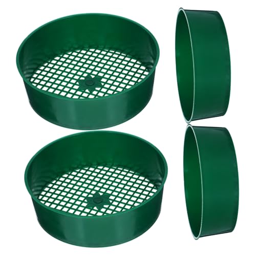 Abaodam 4 Stück Teiliges Gartensieb Robustem Feinmaschiges Bodensieb zur Entfernung von und Gartensieb für Gartenerde Vielseitiges Siebwerkzeug für Gartenbedarf Abaodam 4 Stück Teiliges Gartensieb Robustem Feinmaschiges Bodensieb zur Entfernung von und Gartensieb für Gartenerde Vielseitiges Siebwerkzeug für Gartenbedarf von Abaodam