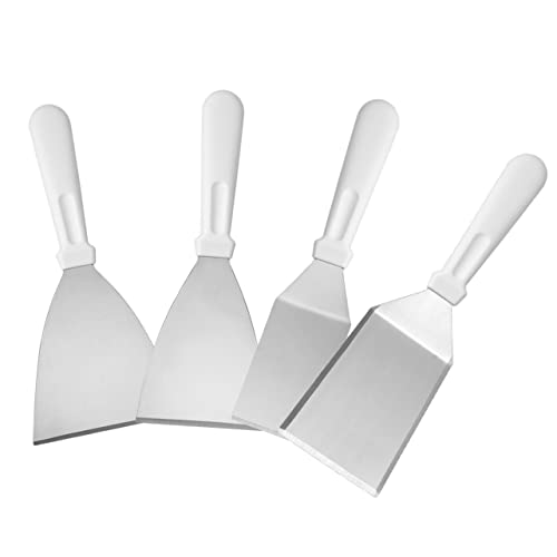 Abaodam 4 Stück Teiliges Steak Spachtel Multifunktionale Küchenhelfer für Grill Pfanne und Wok Ergonomische Handhabung Spülmaschinengeeignet für Steak und Gemüse Abaodam 4 Stück Teiliges Steak Spachtel Multifunktionale Küchenhelfer für Grill Pfanne und Wok Ergonomische Handhabung Spülmaschinengeeignet für Steak und Gemüse von Abaodam