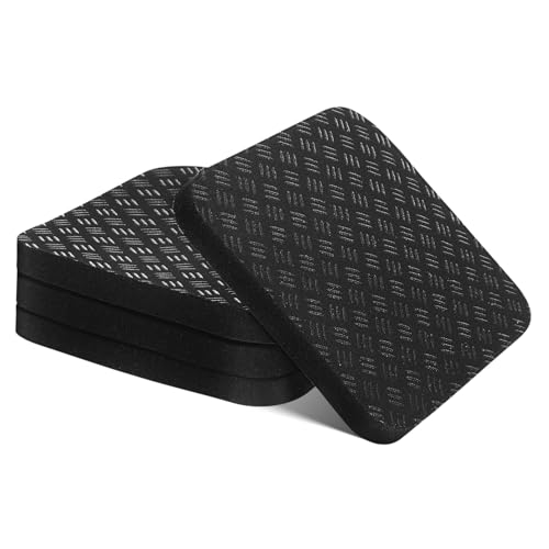 Abaodam 4 Stücke Teiliges Anti-rutsch Treadmill Pad mit Vibrationsdämpfung und Bodenschutz für Teppich Hartholzböden rutschfeste Trainingsmatte für Laufband Heimtrainer und Fitnessgeräte Abaodam 4 Stücke Teiliges Anti-rutsch Treadmill Pad mit Vibrationsdämpfung und Bodenschutz für Teppich Hartholzböden rutschfeste Trainingsmatte für Laufband Heimtrainer und Fitnessgeräte von Abaodam