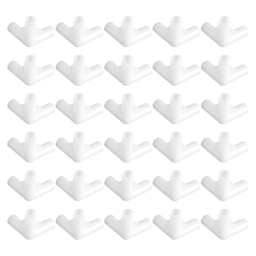 Abaodam 40 Stück Teiliges Kunststoff zeltstangenverbinder Innendurchmesser Dreieckige Rohrverbinder für Pavillon Ersatzteile Werkzeugfreie Installation Stabil für Outdoor zelte und Abaodam 40 Stück Teiliges Kunststoff zeltstangenverbinder Innendurchmesser Dreieckige Rohrverbinder für Pavillon Ersatzteile Werkzeugfreie Installation Stabil für Outdoor zelte und von Abaodam