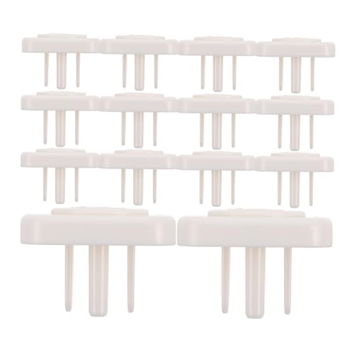 Abaodam 45 Stück Schutzabdeckung für den Netzteilstecker -Sockel -Beschützer -Steckdosenabdeckung Sicherheitsstecker für Steckdosen babysicher Outlet -Cover Outlet Covers Abs Weiß von Abaodam