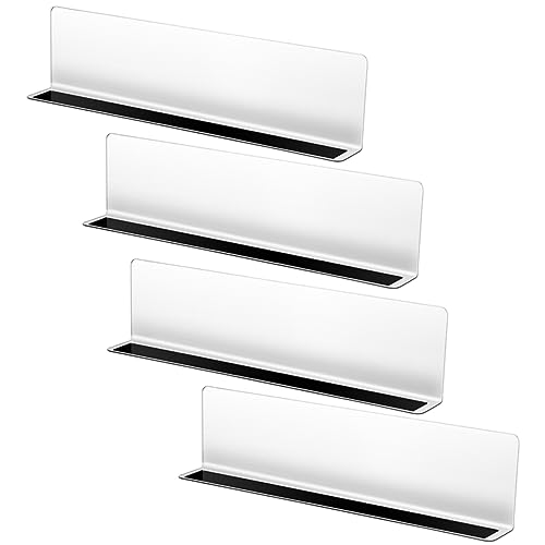 Abaodam 4 Stück Magnetische Regalteiler L-Form Transparente Schrankteiler für Ordnung Verstellbar für Schränke und Regale Abaodam 4 Stück Magnetische Regalteiler L-Form Transparente Schrankteiler für Ordnung Verstellbar für Schränke und Regale von Abaodam