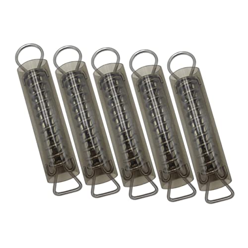 Abaodam 5 Sätze Edelstahl Poolabdeckungsfedern mit Federschutzhüllen Wetterfest Langlebig Ersatzfedern für Schwimmbad Sicherheitsabdeckung und Trampolin Geeignet von Abaodam