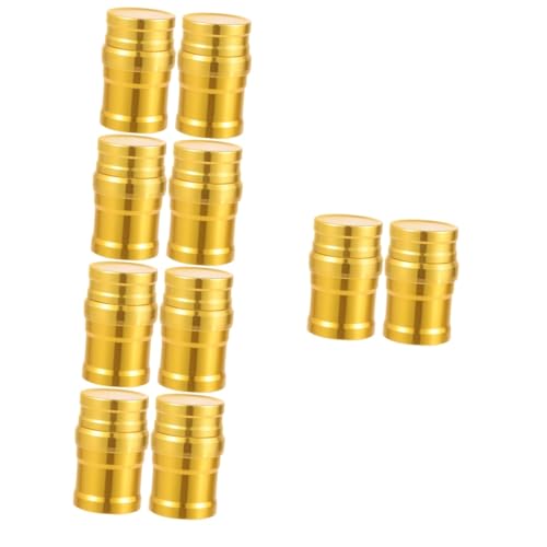 Abaodam 5 Sätze Mini Alkoholbrenner Aus Kompakt Tragbar Und Langlebig Winddichtes Heizgerät Für Camping Outdoor Picknick Und Laborexperimente 2 Stück * 5 von Abaodam
