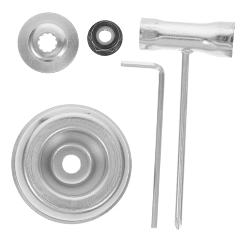 Abaodam 5 Stück Teiliges Adapterset für Freischneider und Rasentrimmer Brush Cutter Kopf Ersatzteile mit Schutzabdeckung Zubehör zur Einfachen Wartung und Reparatur von Gartengeräten Abaodam 5 Stück Teiliges Adapterset für Freischneider und Rasentrimmer Brush Cutter Kopf Ersatzteile mit Schutzabdeckung Zubehör zur Einfachen Wartung und Reparatur von Gartengeräten von Abaodam