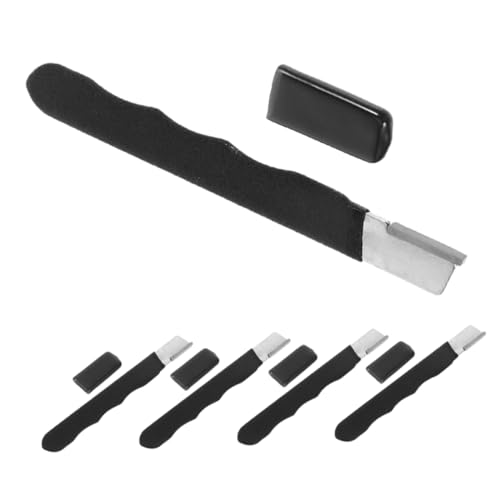 Abaodam 5 Stück Teiliges Tragbarer Messerschärfer für Küchen und Gartenscheren Multifunktionaler für Garten Heckenscheren Astscheren und Langlebig für Haushalt und Garten von Abaodam