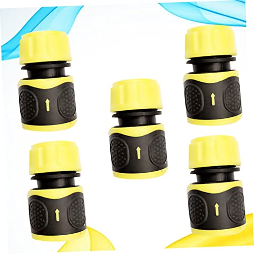 Abaodam 5 Stück Teiliges Wasserrohrverbinder Gelb für Sprühdüsen Langlebige Schnellkupplungen mit Robuster Abdichtung Einfache Installation Geeignet für Gartenbewässerung und Abaodam 5 Stück Teiliges Wasserrohrverbinder Gelb für Sprühdüsen Langlebige Schnellkupplungen mit Robuster Abdichtung Einfache Installation Geeignet für Gartenbewässerung und von Abaodam