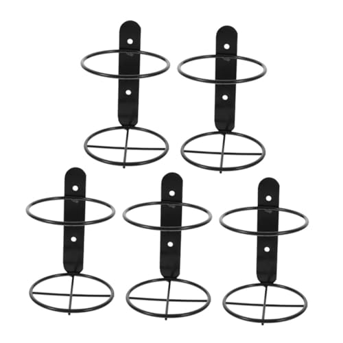Abaodam 5Stücke Teiliges Hängendes Weinregal aus Metall Wandmontierter Flaschenhalter für Rotwein Stilvoller Weinflaschen Organizer für Bar Design Einfache Installation Abaodam 5Stücke Teiliges Hängendes Weinregal aus Metall Wandmontierter Flaschenhalter für Rotwein Stilvoller Weinflaschen Organizer für Bar Design Einfache Installation von Abaodam