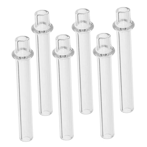 Abaodam 6 Stück Dochthalter Zubehör für Öllampen Röhren Ersatzschlauch Öllampenteile Öllampenversorgung Lampenröhre Öllampen -Ersatzteile Glas Transparent Abaodam 6 Stück Dochthalter Zubehör für Öllampen Röhren Ersatzschlauch Öllampenteile Öllampenversorgung Lampenröhre Öllampen -Ersatzteile Glas Transparent von Abaodam