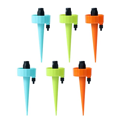 Abaodam 6 Stücke Automatische Bewässerungsgeräte für Pflanzen Selbstbewässernde Stäbe mit Tropfbewässerung für Garten Terrasse und Urlaub Kunststoff für Langsame Wasserfreisetzung Abaodam 6 Stücke Automatische Bewässerungsgeräte für Pflanzen Selbstbewässernde Stäbe mit Tropfbewässerung für Garten Terrasse und Urlaub Kunststoff für Langsame Wasserfreisetzung von Abaodam