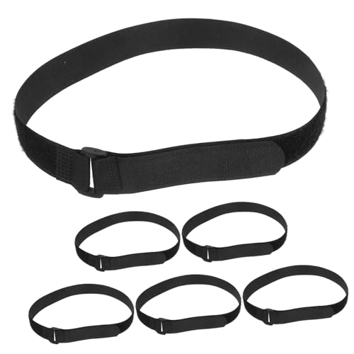 Abaodam 6 Stück Verstellbare Terrassenschirm Gurte aus Verschleißfestem Material Multifunktionale Outdoor Sonnenschirm Windstabilisator Gurte für Garten Strand und Picknick von Abaodam