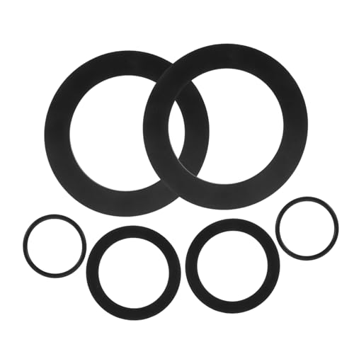 Abaodam 6Stücke Teiliges Dichtungen für Poolkolbenventile Austauschbare Unterlegscheiben für Zubehör Einfache Installation Verbesserte Dichtungsleistung zur Vermeidung Abaodam 6Stücke Teiliges Dichtungen für Poolkolbenventile Austauschbare Unterlegscheiben für Zubehör Einfache Installation Verbesserte Dichtungsleistung zur Vermeidung von Abaodam