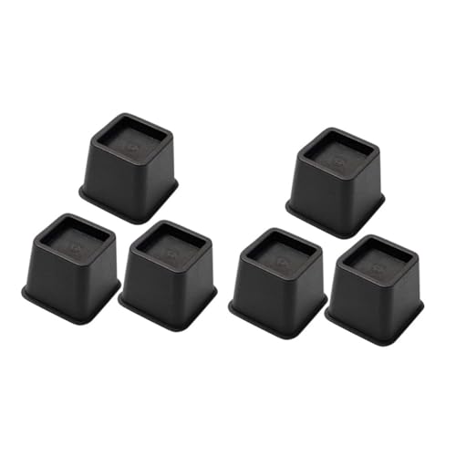 Abaodam 6stücke Sofaerhöhung Quadratische Kunststofffüße rutschfeste Möbelgreifer Ersatz-möbelpolster Bodenschoner Für Stuhlbeine Stoßfest Und Waschbar Ohne Werkzeug Installieren Kompatibi Abaodam 6stücke Sofaerhöhung Quadratische Kunststofffüße rutschfeste Möbelgreifer Ersatz-möbelpolster Bodenschoner Für Stuhlbeine Stoßfest Und Waschbar Ohne Werkzeug Installieren Kompatibi von Abaodam