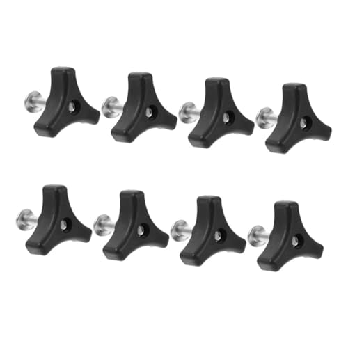 Abaodam 8 Stück Teiliges Rasenmäher Griffschrauben- Dreieckiger Handgriffknopf Wetterfeste Abs Eisenmaterialien Kompatibel Stabile Befestigung für Vielseitige Rasenmähermodelle Abaodam 8 Stück Teiliges Rasenmäher Griffschrauben- Dreieckiger Handgriffknopf Wetterfeste Abs Eisenmaterialien Kompatibel Stabile Befestigung für Vielseitige Rasenmähermodelle von Abaodam