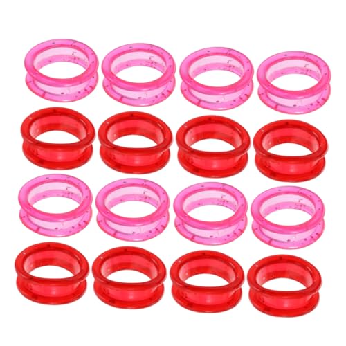 Abaodam 80 Stück Fingerschutzringe für Scheren Rutschfeste Flexible Inserts für Haustierpflege Friseurscheren Komfortable Schutzringe für Barber Grooming-tools Abaodam 80 Stück Fingerschutzringe für Scheren Rutschfeste Flexible Inserts für Haustierpflege Friseurscheren Komfortable Schutzringe für Barber Grooming-tools von Abaodam