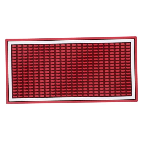 Abaodam Abflusspolster aus weichem Gummi Überlaufmatte für Bars Kaffeebar-Überlaufmatte rutschfeste Barmatte Abtropfmatte für die Kaffeebar Trockenmatte aus Glas PVC Abaodam Abflusspolster aus weichem Gummi Überlaufmatte für Bars Kaffeebar-Überlaufmatte rutschfeste Barmatte Abtropfmatte für die Kaffeebar Trockenmatte aus Glas PVC von Abaodam