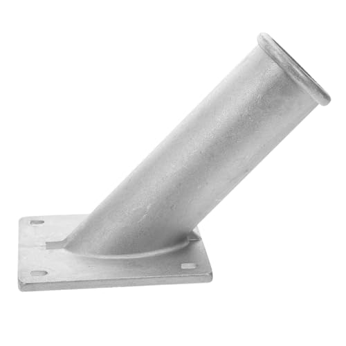Abaodam Aluminium Flaggenhalter Robuster Fahnenmast Wandhalterung Außenbereich Langlebige Leichte Flaggenstangenhalterung für Terrasse Sichere Befestigung Abaodam Aluminium Flaggenhalter Robuster Fahnenmast Wandhalterung Außenbereich Langlebige Leichte Flaggenstangenhalterung für Terrasse Sichere Befestigung von Abaodam