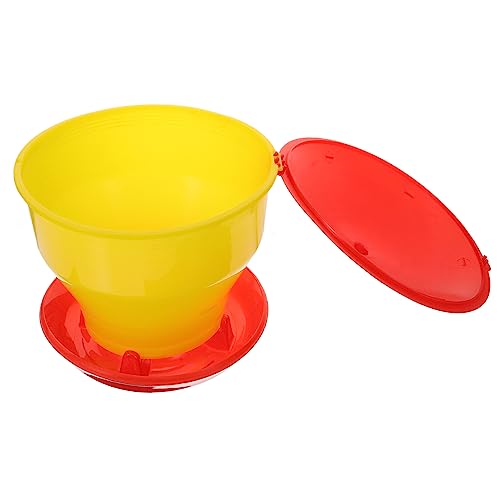 Abaodam Automatischer Futterspender für Hühner Kunststoff Geflügel Futterautomat Robust für Küken Hennen und Geflügel Geeignet Praktischer Futterbehälter für Garten und Bauernhof Abaodam Automatischer Futterspender für Hühner Kunststoff Geflügel Futterautomat Robust für Küken Hennen und Geflügel Geeignet Praktischer Futterbehälter für Garten und Bauernhof von Abaodam