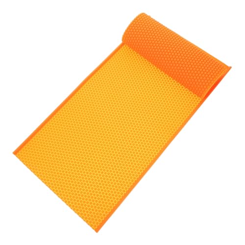 Abaodam Bienenwachs Wabenblech Handgefertigte Form für DIY Kerzenherstellung Flexible Silikonform für Wabenplatten Einfach zu Entformen für Anfänger und Profis von Abaodam
