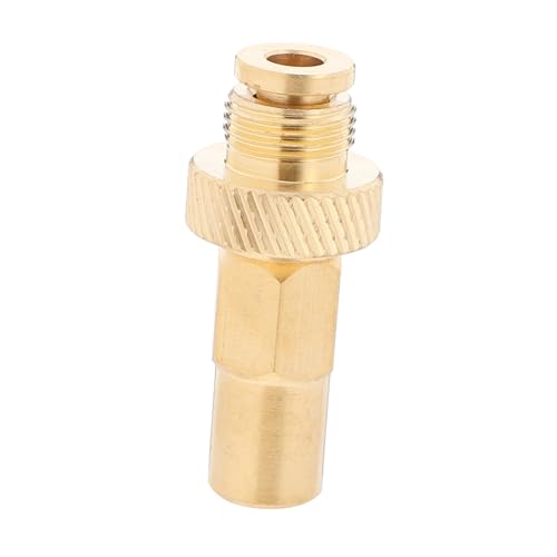 Abaodam Campingkocher-Adapter, langlebiger Kupfer-Gastank-Konverter-Anschluss für das Kochen im Freien, kompatibel mit verschiedenen Gastanks und Herden von Abaodam