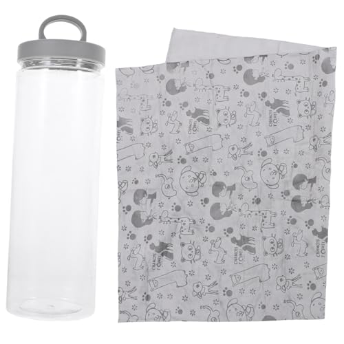 Abaodam Cartoon Mikrofaser Haustier Handtuch Super Saugfähiges Schnelltrocknendes Hunde und Katzenbadetuch Kompaktes Faltbares Suede Haustier Badetuch für Effektive Fellpflege von Abaodam