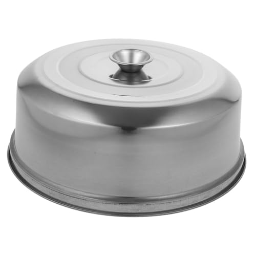 Abaodam Dampfgarer Servierabdeckung mit Griff für Küche Mikrowelle und Grill Vielseitige Lebensmittelabdeckung Modern und Antihaftbeschichtet für Dampfgarer und Teppanyaki Abaodam Dampfgarer Servierabdeckung mit Griff für Küche Mikrowelle und Grill Vielseitige Lebensmittelabdeckung Modern und Antihaftbeschichtet für Dampfgarer und Teppanyaki von Abaodam