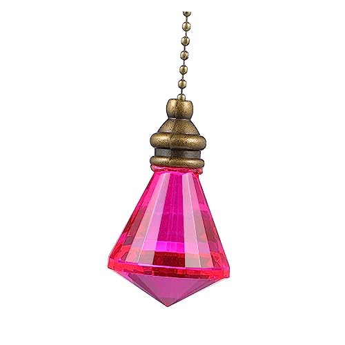 Abaodam Dekorativer Kristall Pendelleuchte Farbiger Hängender Pendant Lampen Ornament für Deckenventilatoren Klarer Kristall Langlebig und Prismatisch für Wohnräume und Besondere Anlässe Abaodam Dekorativer Kristall Pendelleuchte Farbiger Hängender Pendant Lampen Ornament für Deckenventilatoren Klarer Kristall Langlebig und Prismatisch für Wohnräume und Besondere Anlässe von Abaodam