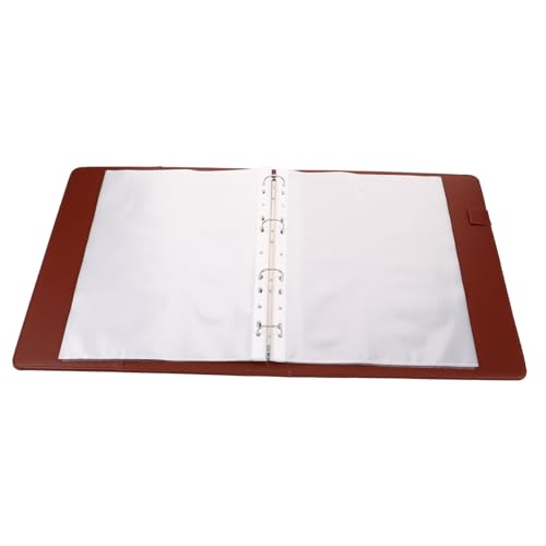 Abaodam Dekorativer Notenordner Ordner Für Musikproben Nachfüllbarer Ordner Eleganter Notenordner Braun Abaodam Dekorativer Notenordner Ordner Für Musikproben Nachfüllbarer Ordner Eleganter Notenordner Braun von Abaodam