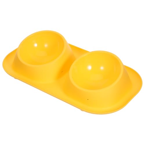 Abaodam Doppelte Futternapf aus Kunststoff mit Rutschfester Unterseite Leichter Langlebiger Futter Wassernapf für Katzen Hunde und Kleine Haustiere Für Innen Außenbereich Geeignet Abaodam Doppelte Futternapf aus Kunststoff mit Rutschfester Unterseite Leichter Langlebiger Futter Wassernapf für Katzen Hunde und Kleine Haustiere Für Innen Außenbereich Geeignet von Abaodam