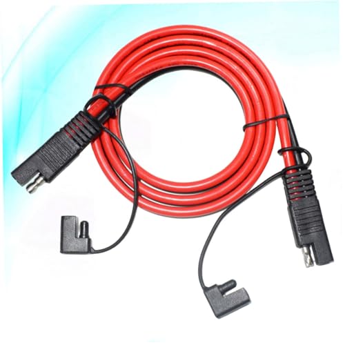 Abaodam Dual Head Sae Kabel Verlängerungskabel mit Kupferkern Hochtemperaturbeständig Niedriger Leistungsverlust Schnelltrenn Steckverbinder für Solarmodule und Fahrzeugbatterien von Abaodam