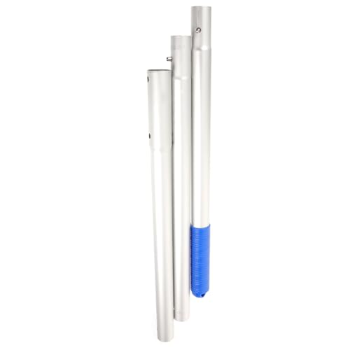 Abaodam Einstellbare Pool Skimmer Stange Leichtem Aluminium Teiliges Zubehör für Effiziente von Teich und Pool Einfach zu Montieren und Sicher Handhabung von Abaodam