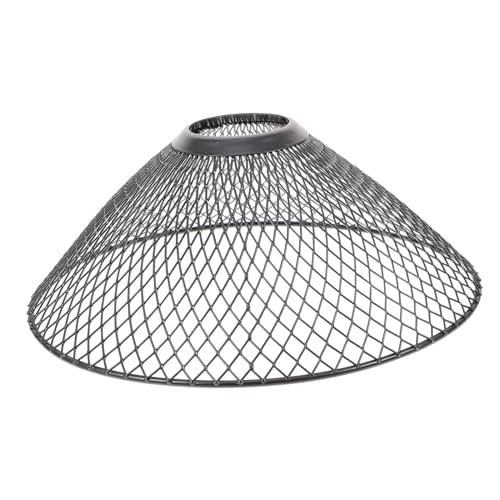 Abaodam Eisen draht Lampenschirm für Hängelampe Metallnetz mit Hohlem Design Schirmförmiger Pendelleuchten abdeckung für Restaurant Wohnzimmer Langlebig und Stilvoll von Abaodam
