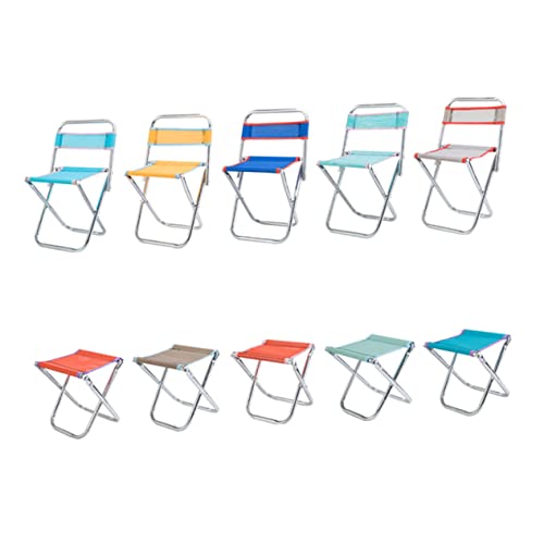 Abaodam Faltbarer Campinghocker Ultraleichter Klappstuhl für Angeln Reisen Strand und Outdoor Aktivitäten Zufällige Farben Langlebig und Tragbar für Erholung Abaodam Faltbarer Campinghocker Ultraleichter Klappstuhl für Angeln Reisen Strand und Outdoor Aktivitäten Zufällige Farben Langlebig und Tragbar für Erholung von Abaodam