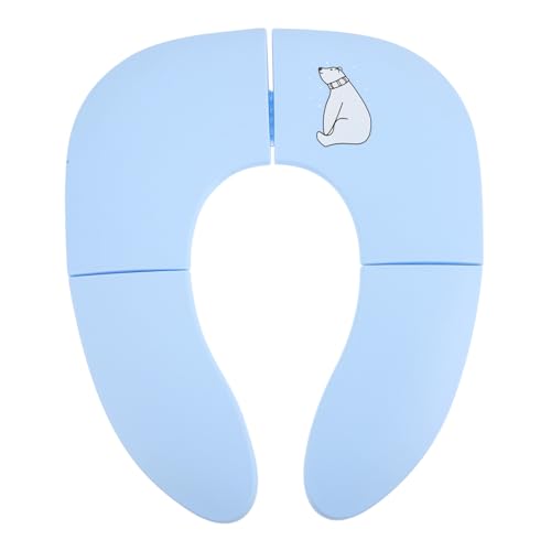 Abaodam Faltbarer Kindertoilettensitz Waschbarer Wasserdichter Toilettensitzbezug Leichter Wiederverwendbarer Toilettentrainer für und Outdoor Einfache Montage Hygienisch Geeignet für von Abaodam