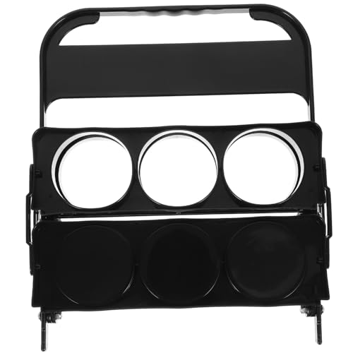 Abaodam Faltbarer Tragbarer Bierflaschenhalter Kunststoff Fach Praktischer Flaschenträger für Party Outdoor und Bar Leicht zu Transportieren und Platzsparend von Abaodam