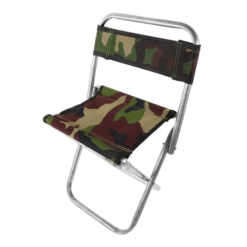 Abaodam Portable Klappstuhl Mit Rückenlehne Großer Campingstuhl Für Angler Für Outdoor-aktivitäten Leicht Und Tragbar Camouflage-Design Für Garten Und Terrasse Abaodam Portable Klappstuhl Mit Rückenlehne Großer Campingstuhl Für Angler Für Outdoor-aktivitäten Leicht Und Tragbar Camouflage-Design Für Garten Und Terrasse von Abaodam