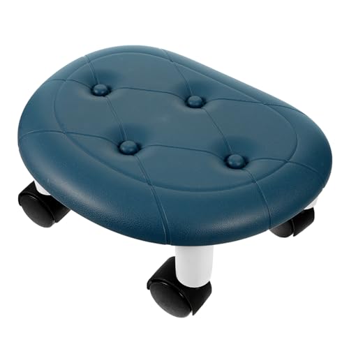 Abaodam Hocker Mit Rollen Kompakter Niedriger Hocker Für Jungen Und Mädchen Erwachsene Home Office Rollhocker von Abaodam