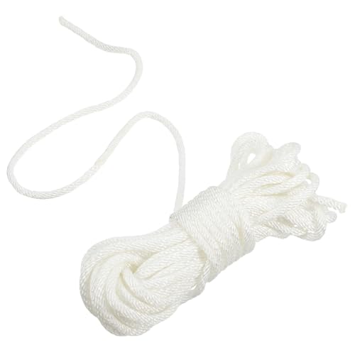 Abaodam Fuß Nylon Fahnenmastseil Geflochten Robust Reißfest Wetterfest Vielseitig für Fahnenmast Outdoor Camping Zubehör von Abaodam