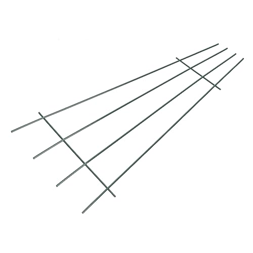 Abaodam Eisen Pflanzen Klettergerüst für Tomaten Gartenspalier Rankhilfe für Kletterpflanzen Ausziehbares Robustes Rankgitter für Garten Einfache Langlebig für Gemüse und Blumen von Abaodam