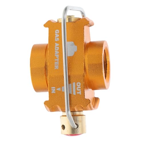 Abaodam Gas Canister Adapter Refill Charging Connector Leichter Kompakter Camp Fuel Adapter Kompatibel Wiederverwendbar für Camping und Wanderkocher Abaodam Gas Canister Adapter Refill Charging Connector Leichter Kompakter Camp Fuel Adapter Kompatibel Wiederverwendbar für Camping und Wanderkocher von Abaodam