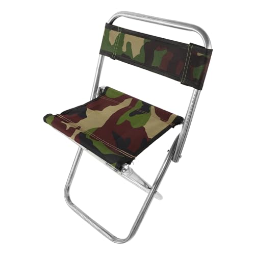 Abaodam Großer Tragbarer Faltstuhl für Angeln und Camping Robuster Klappstuhl mit Camouflage Design für Outdoor Aktivitäten und Kompakt zu Transportieren Zufällige Farbe Abaodam Großer Tragbarer Faltstuhl für Angeln und Camping Robuster Klappstuhl mit Camouflage Design für Outdoor Aktivitäten und Kompakt zu Transportieren Zufällige Farbe von Abaodam