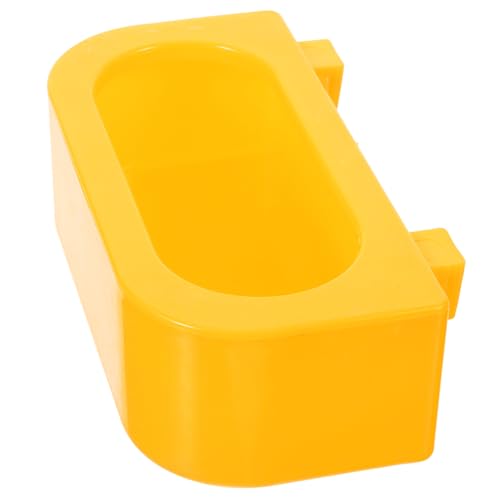 Abaodam Hängender Vogel Futternapf aus Kunststoff Große Kapazität Auslaufsicher Wiederverwendbar Langlebig Geeignet für Papageien Wellensittiche Kanarienvögel Nymphensittiche Praktischer von Abaodam