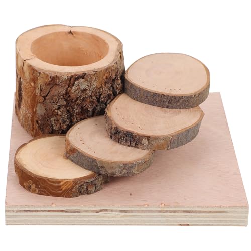 Abaodam Hamster Holz Kletterspielzeug mit Futtereimer Multifunktionale Plattform und Leiter für Kleintiere Wie Zwerghamster Meerschweinchen und Chinchillas Beißfest und Unterhaltsam von Abaodam